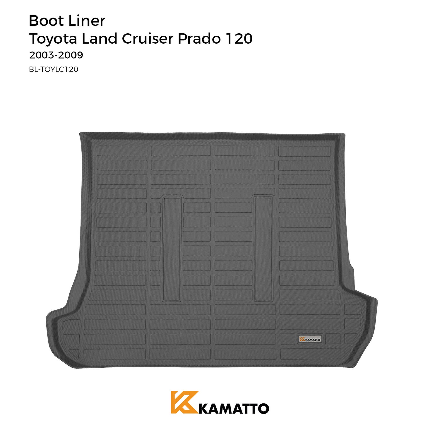 Cargo Mat Kamatto for Toyota Land Cruiser Prado 120 2003-2009