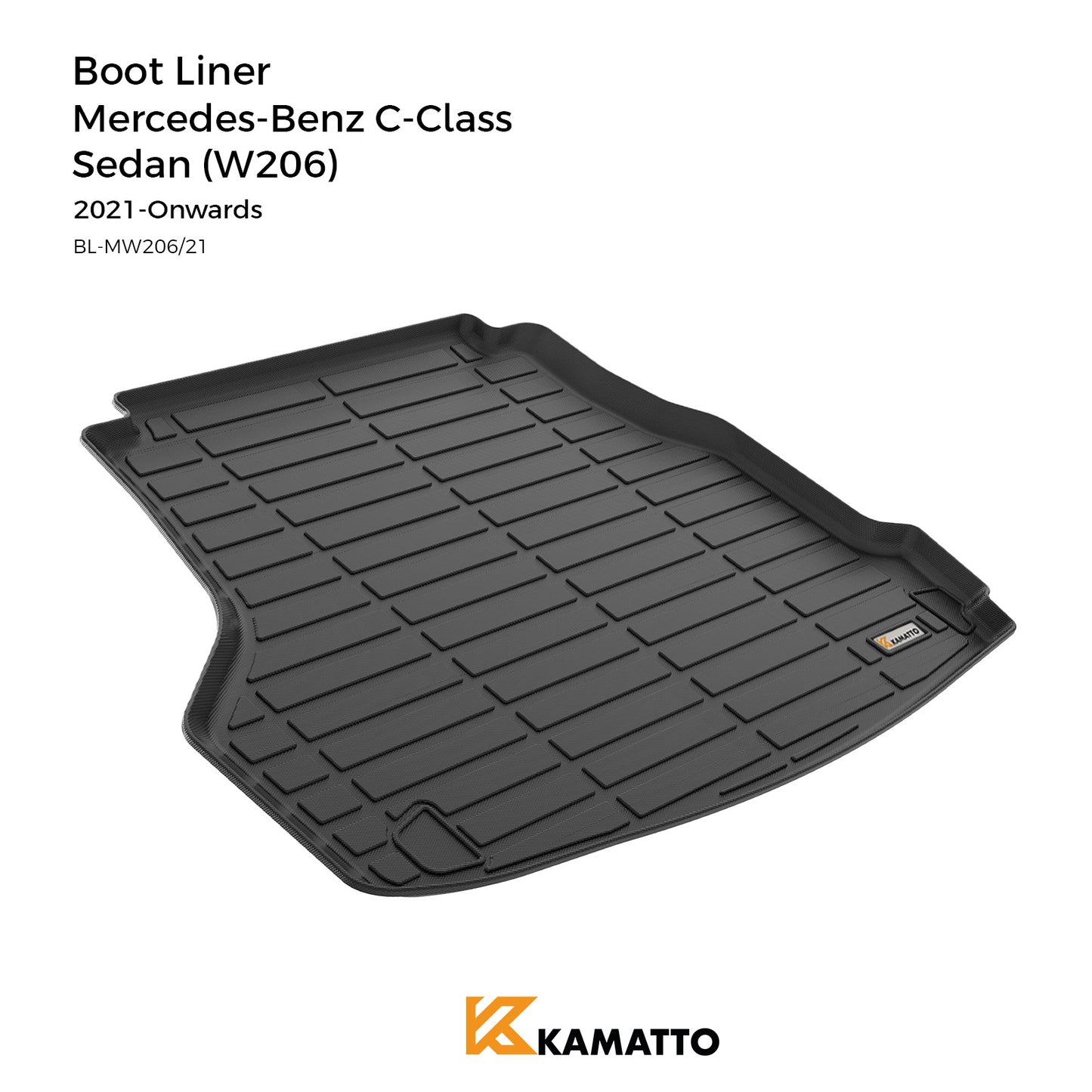 Cargo Mat Kamatto for Mercedes-Benz C-Class Sedan W206 2021-Onwards