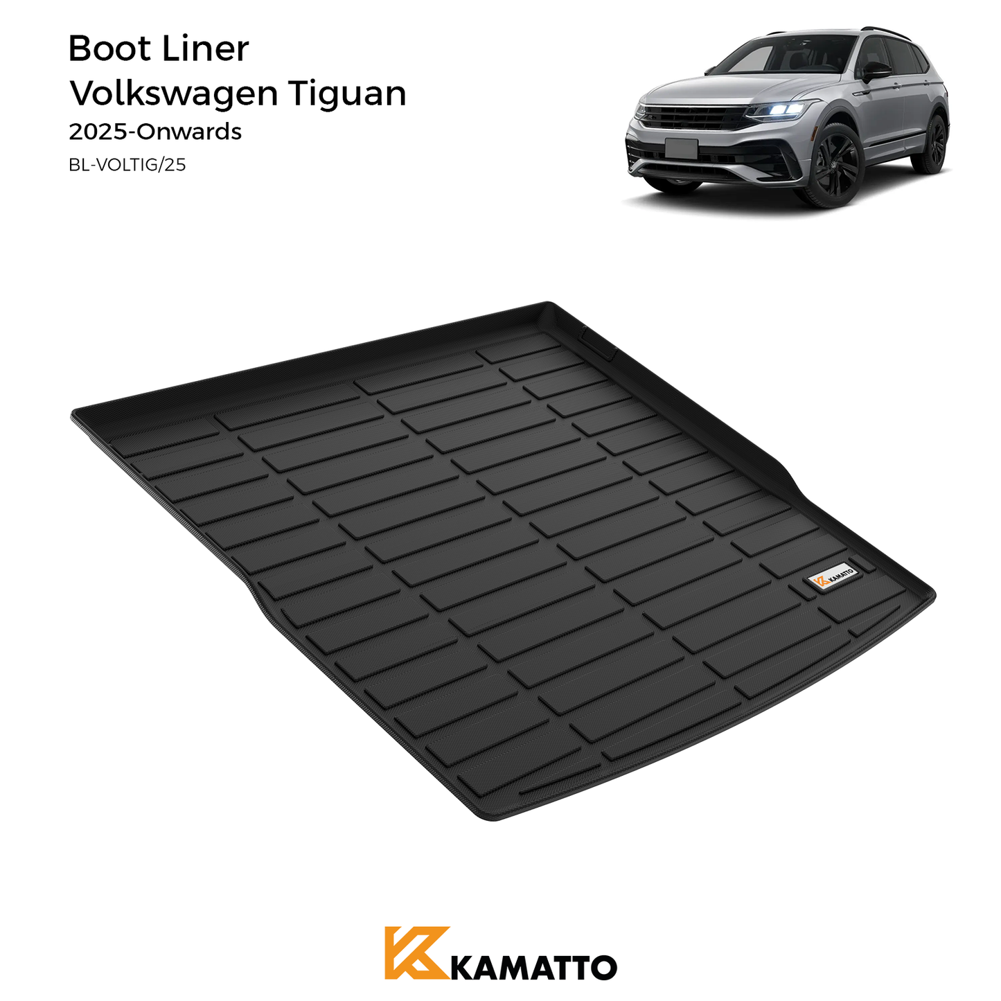Cargo Mat Kamatto for Volkswagen Tiguan 2025-Onwards