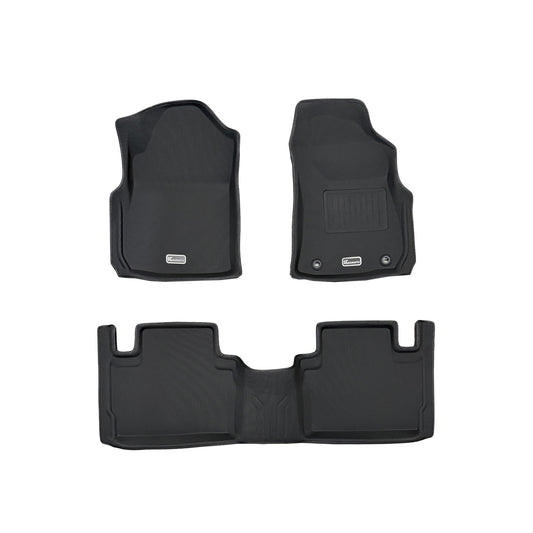 3D Kamatto PRO Car Floor Mats for Toyota Hilux Cab Auto Trans 2015-Onwards