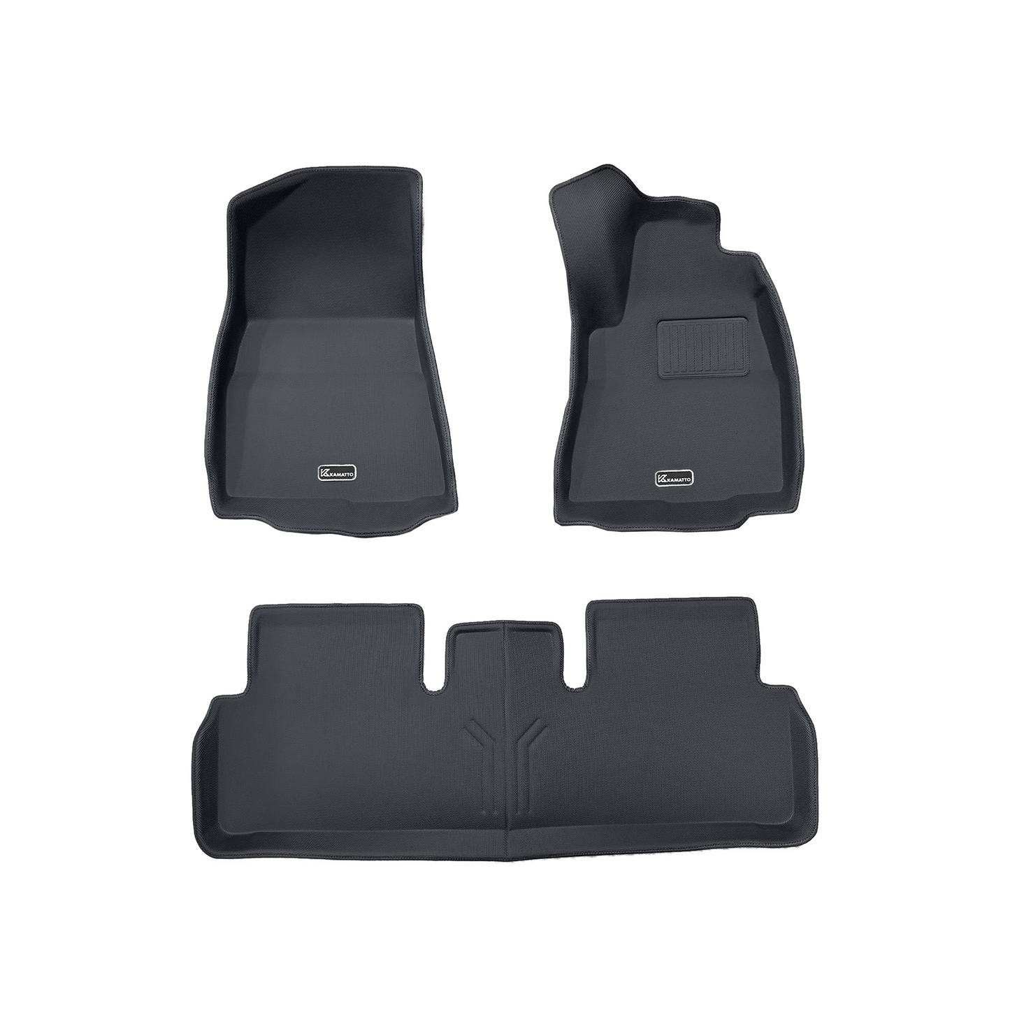 3D Kamatto PRO Car Floor Mats for Tesla 3 Highland 2024-Onwards