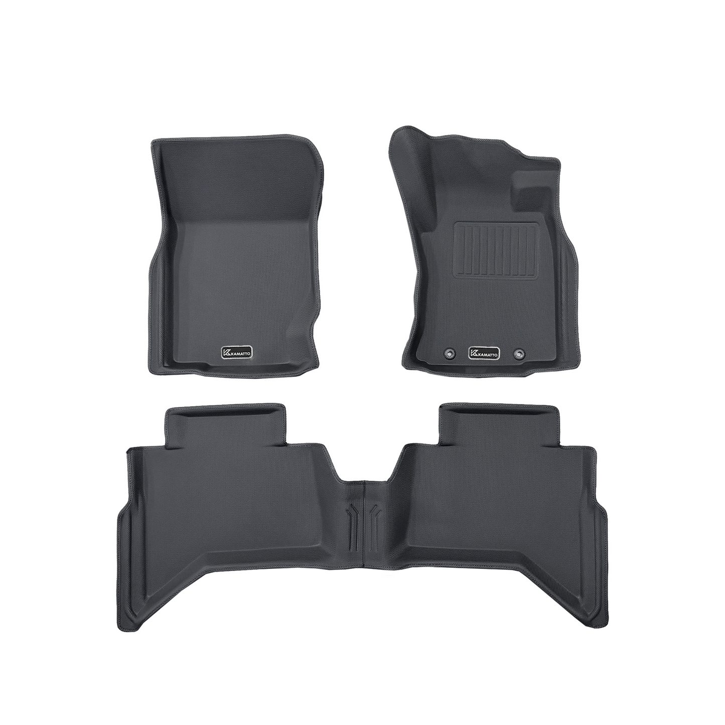 3D Kamatto PRO Car Floor Mats for Mitsubishi Triton MV Dual Cab 2023-Onwards