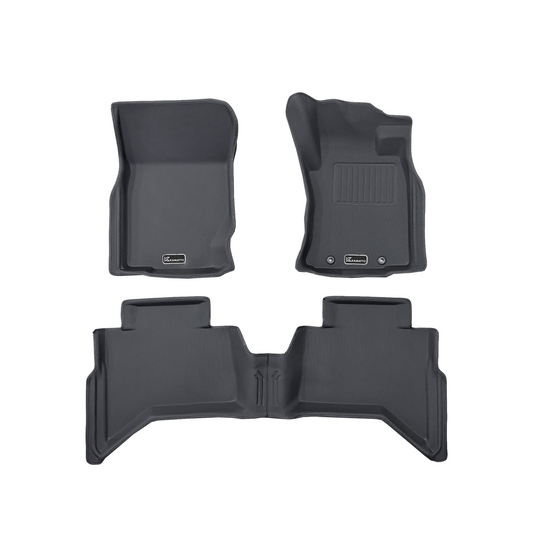 3D Kamatto PRO Car Floor Mats for Mitsubishi Triton MV Dual Cab 2023-Onwards