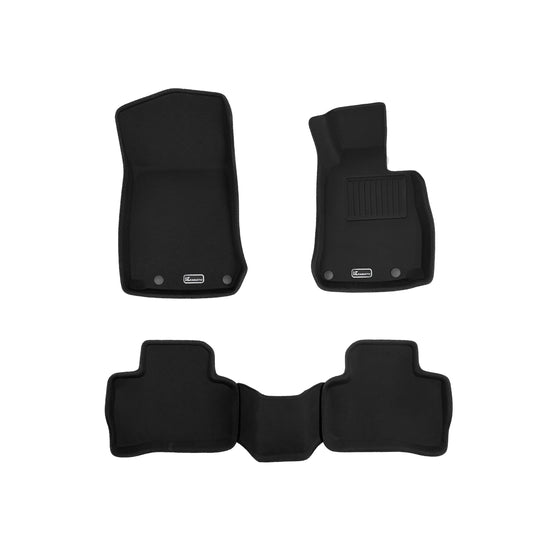 3D Kamatto PRO Car Floor Mats for Mercedes-Benz GLC-Class X253 2015-2022