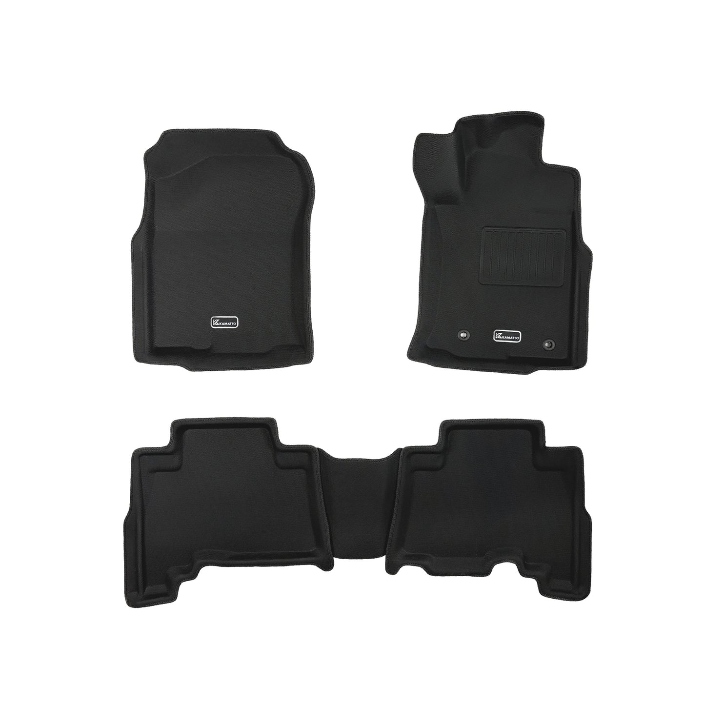 3D Kamatto PRO Car Floor Mats for Toyota Land Cruiser Prado 150 Series 2009-2024