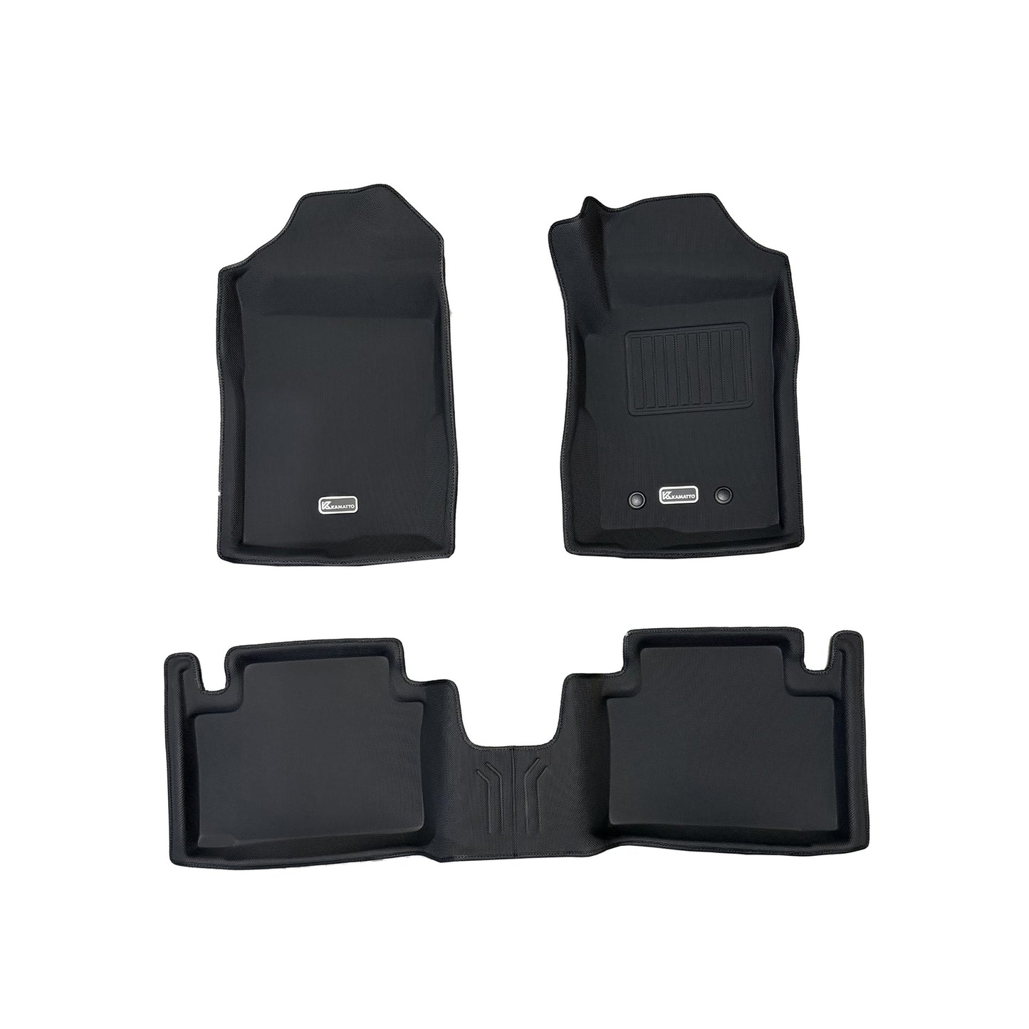 3D Kamatto PRO Car Floor Mats for Ford Ranger Cab 2022-Onwards