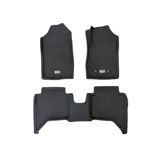 3D Kamatto PRO Car Floor Mats for Ford Ranger Dual Cab 2022-Onwards