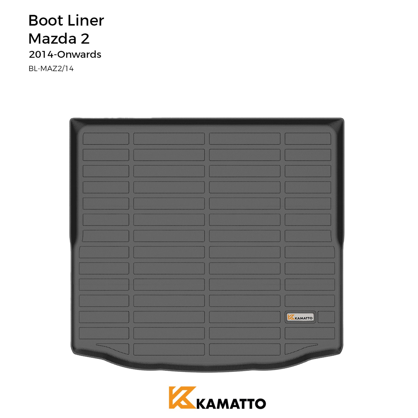Cargo Mat Kamatto for Mazda 2 2014-Onwards