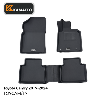 3D Kamatto PRO Car Floor Mats for Toyota Camry 2017-2024