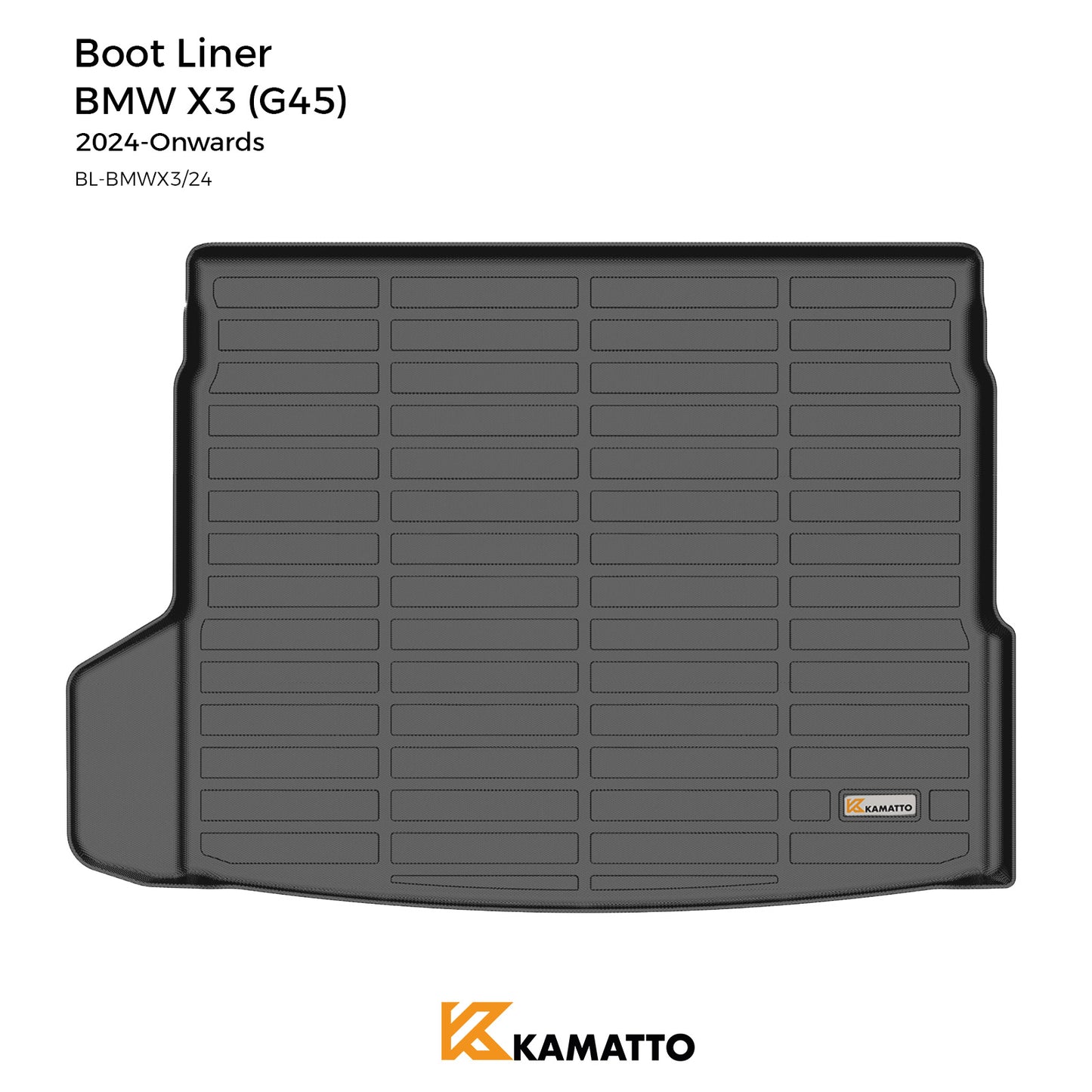 Cargo Mat Kamatto for BMW X3 (G45) 2024-Onwards