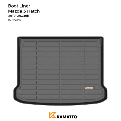 Cargo Mat Kamatto for Mazda 3 Hatch 2019-Onwards