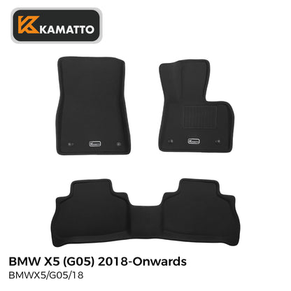 3D Kamatto PRO Car Floor Mats for BMW X5 G05 2018-Onwards