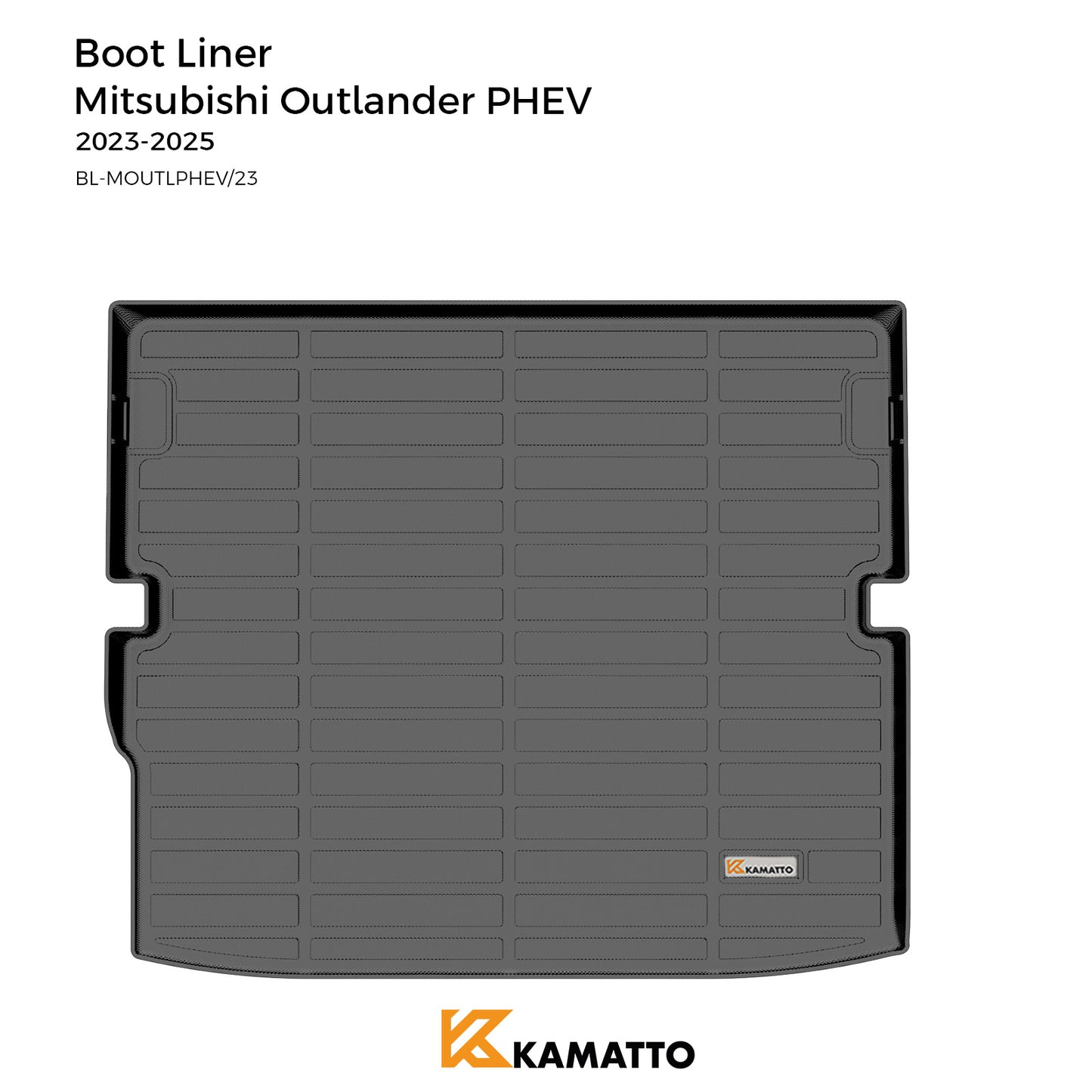 Cargo Mat Kamatto for Mitsubishi Outlander PHEV 2023-2025