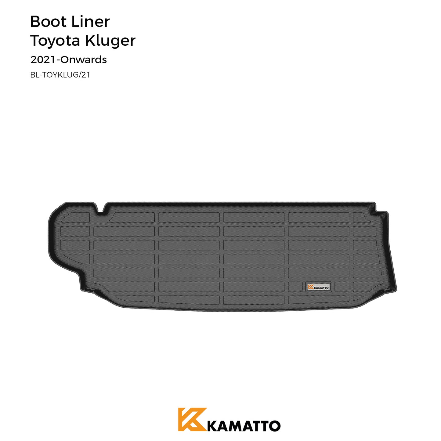 Cargo Mat Kamatto for Toyota Kluger 2021-Onwards
