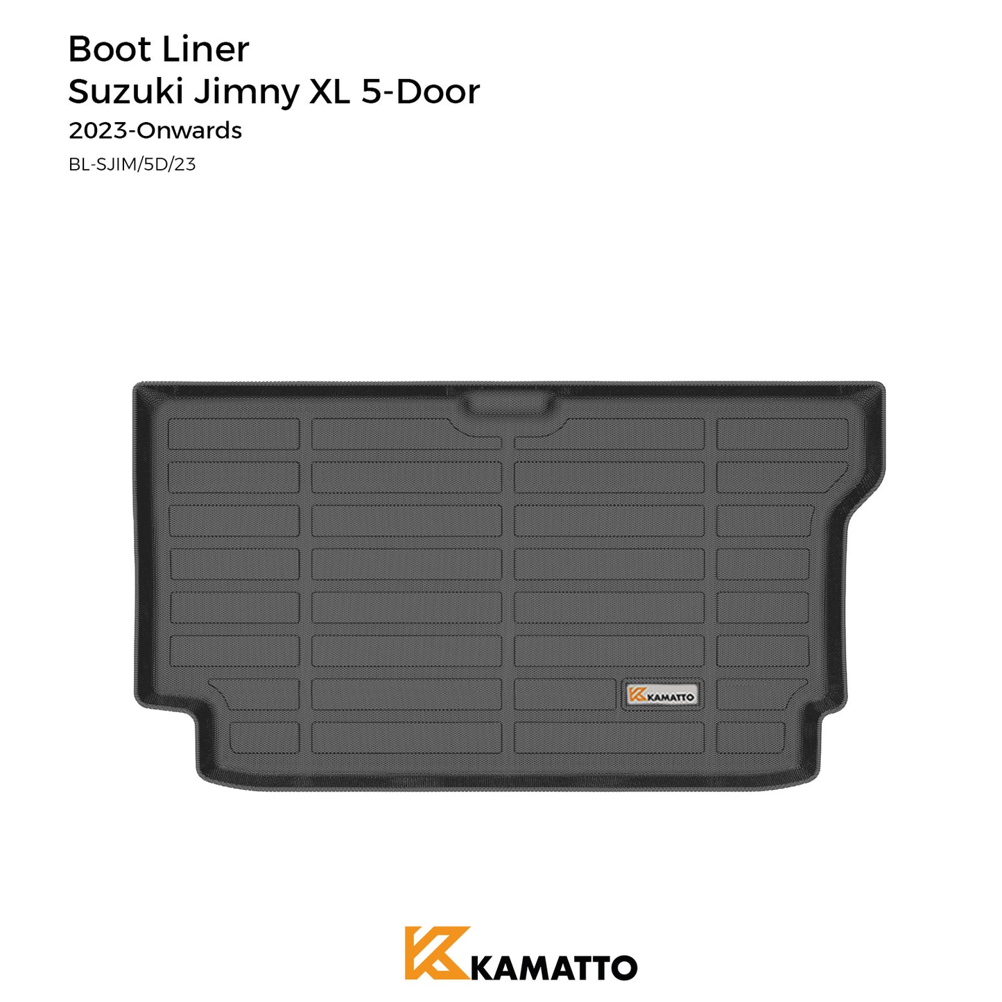 Cargo Mat Kamatto for Suzuki Jimny XL 5-Door 2023-Onwards