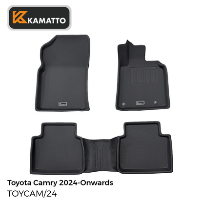 3D Kamatto PRO Car Floor Mats for Toyota Camry 2024-Onwards