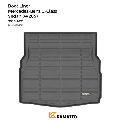 Cargo Mat Kamatto for Mercedes-Benz C-Class Sedan (W205) 2014-2021