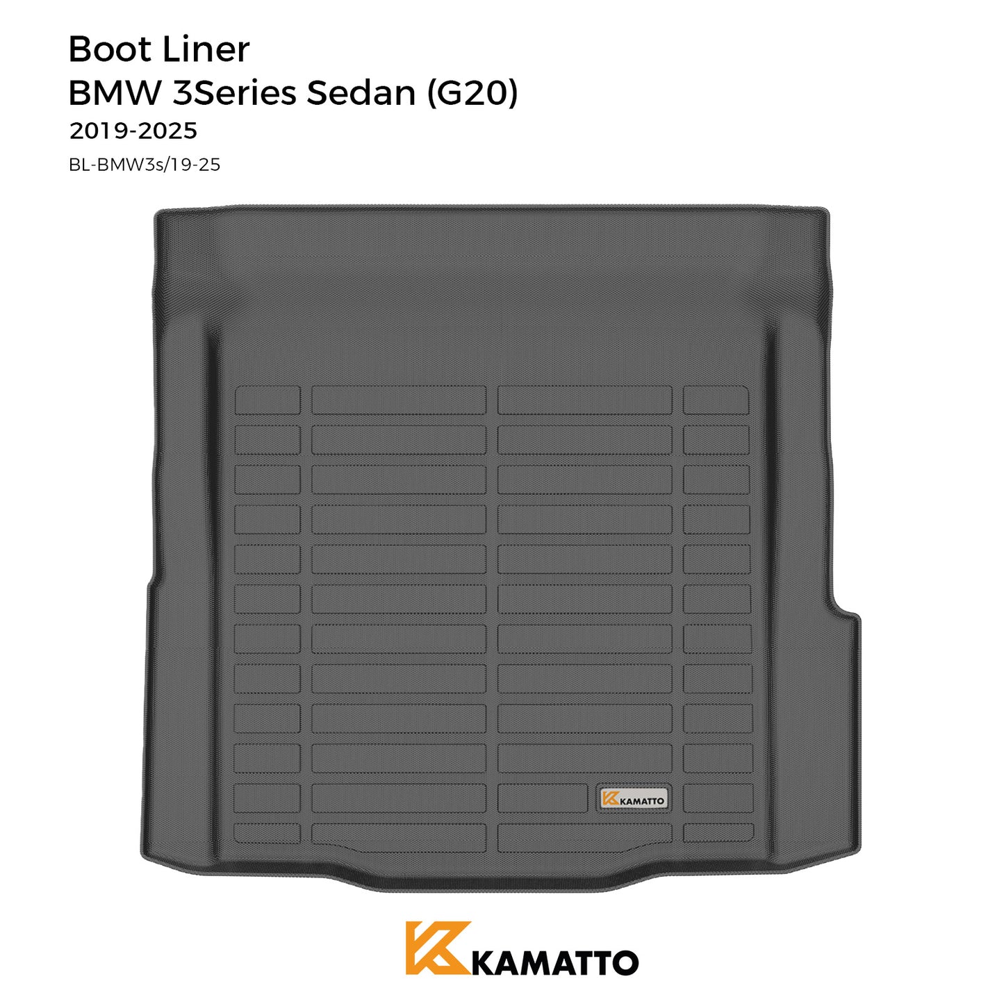 Cargo Mat Kamatto for BMW 3 Series Sedan (G20) 2019-2025