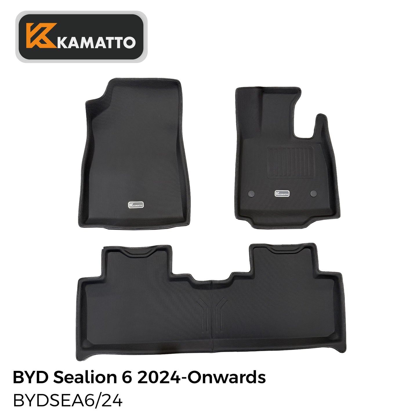 3D Kamatto PRO Car Floor Mats for BYD Sealion 6 2024-Onwards