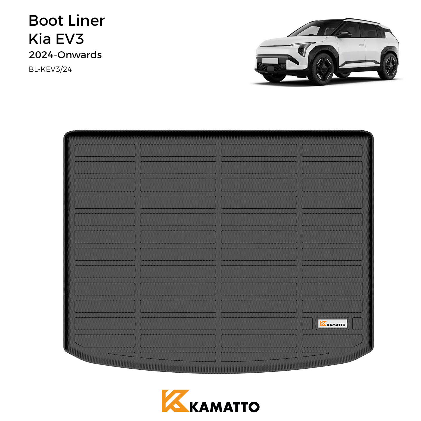 Cargo Mat Kamatto for Kia EV3 2024-Onwards