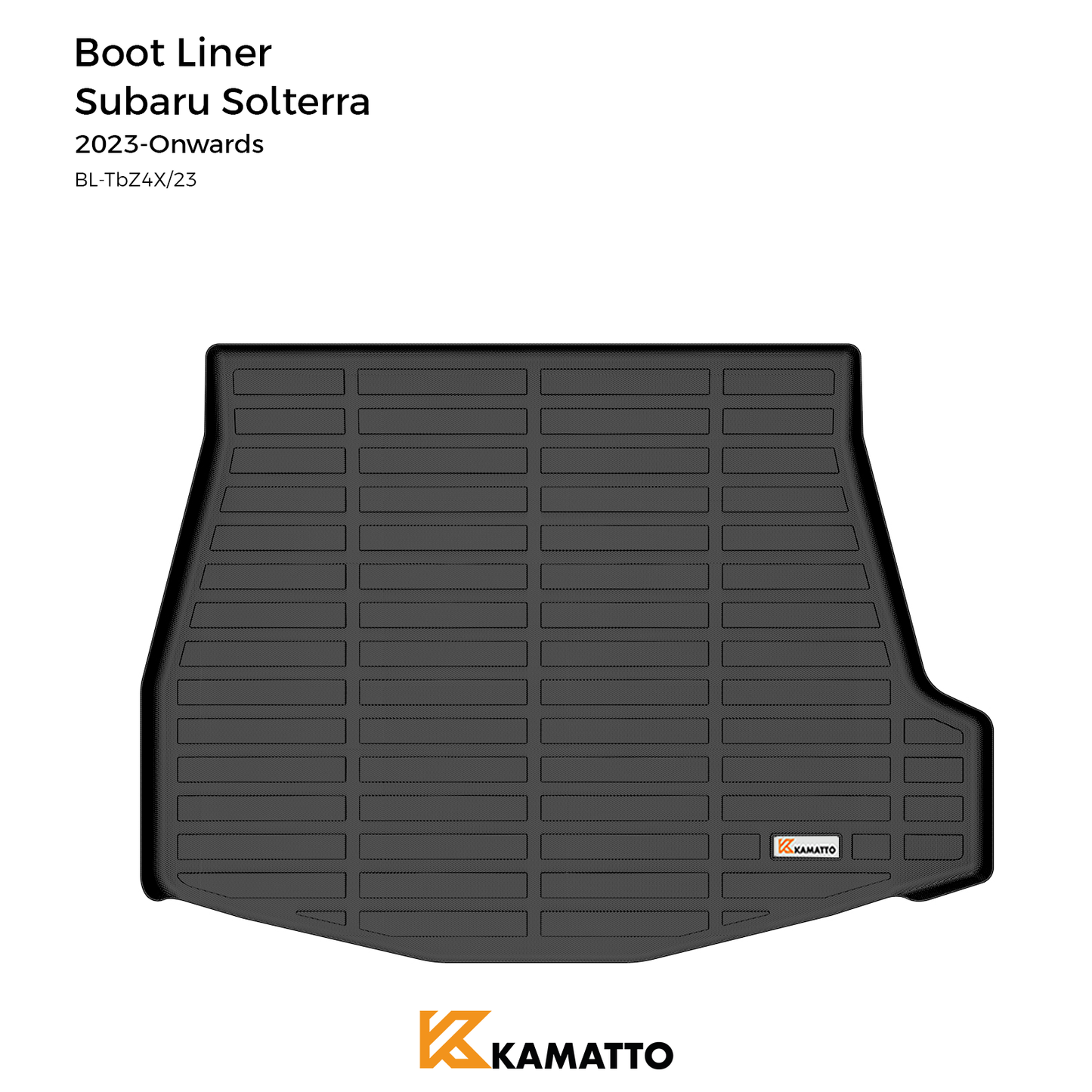 Cargo Mat Kamatto for Subaru Solterra 2023-Onwards