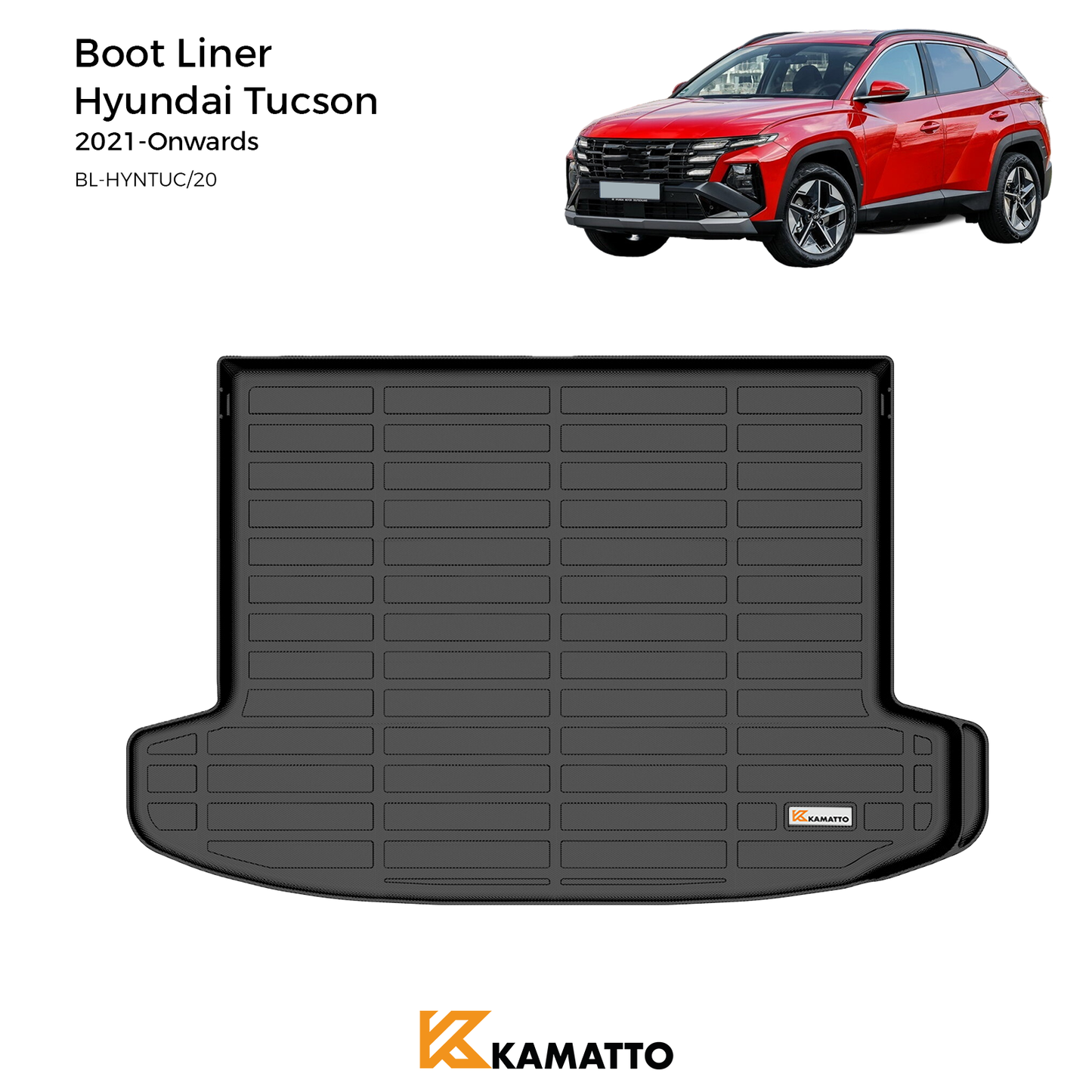 Cargo Mat Kamatto for Hyundai Tucson 2020-Onwards