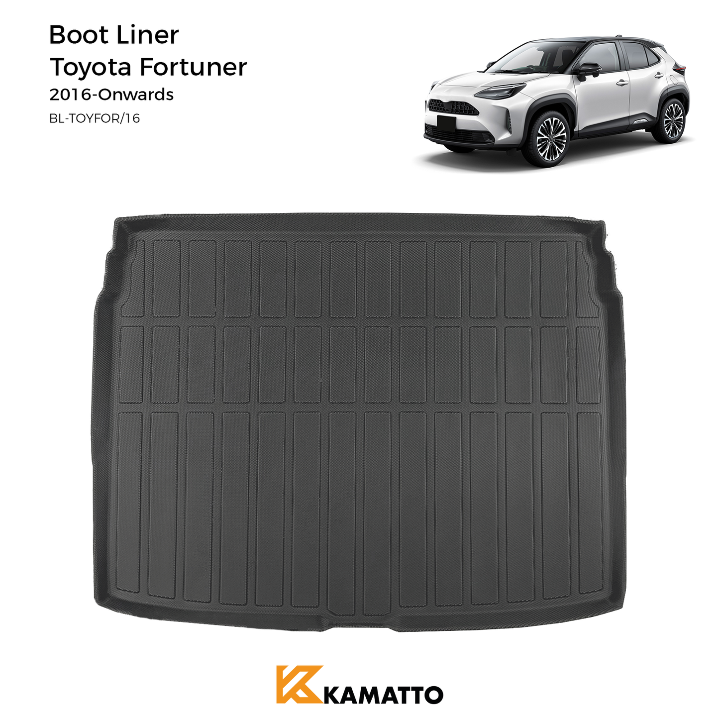 Cargo Mat Kamatto for Toyota Yaris Cross 2020-Onwards (UP)