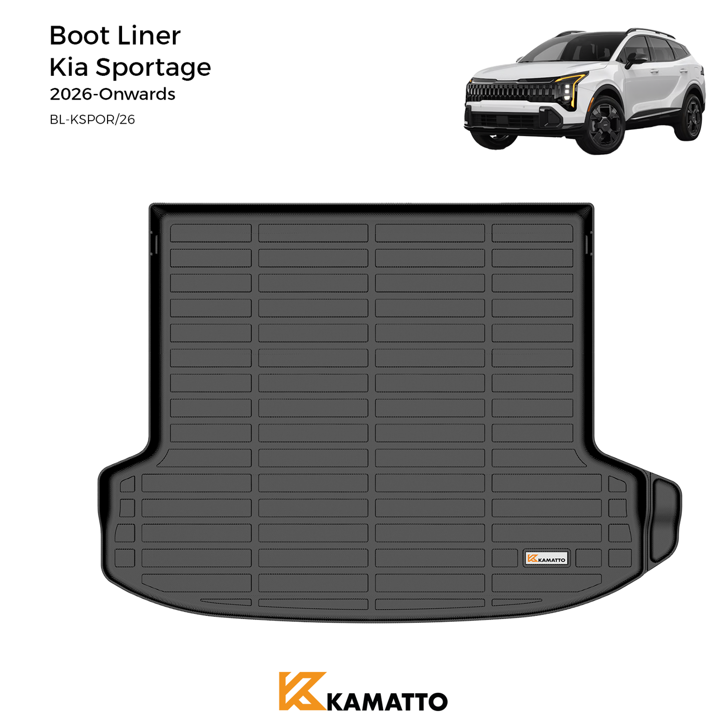 Cargo Mat Kamatto for Kia Sportage 2026-Onwards