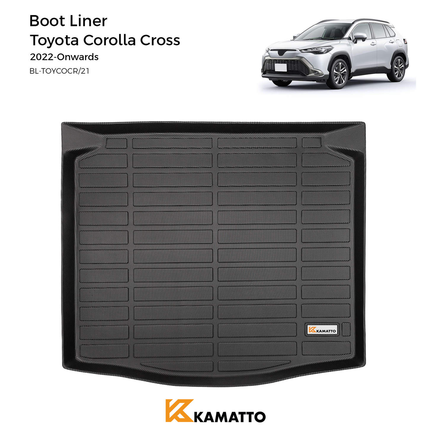 Cargo Mat Kamatto for Toyota Corolla Cross 2021-Onwards