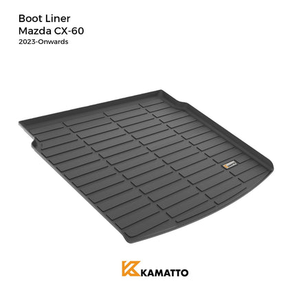 Custom Fit Boot Liner Mazda CX-60 CX60 2023-Onwards TPE Cargo Mat All Weather