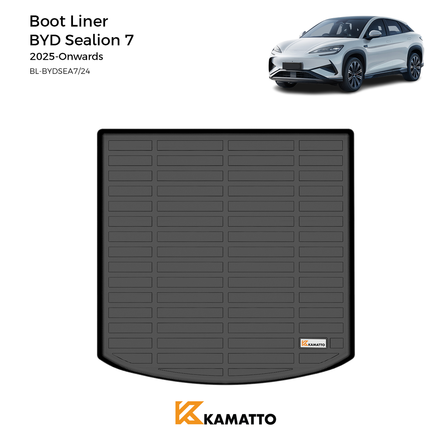 Cargo Mat Kamatto for BYD Sealion 7 2024-Onwards