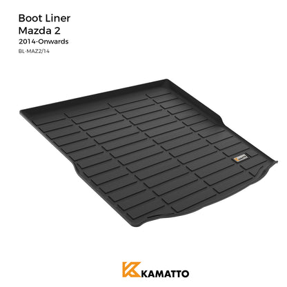 Cargo Mat Kamatto for Mazda 2 2014-Onwards