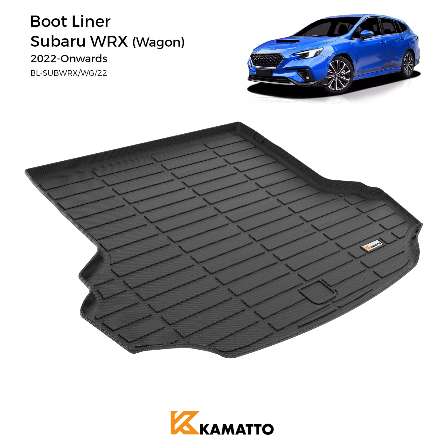 Cargo Mat Kamatto for Subaru WRX 2022-Onwards (Wagon)