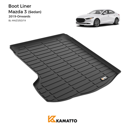 Cargo Mat Kamatto for Mazda Mazda 3 2019-Onwards (sedan)